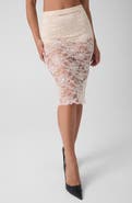 GUESS Lace Pencil Skirt