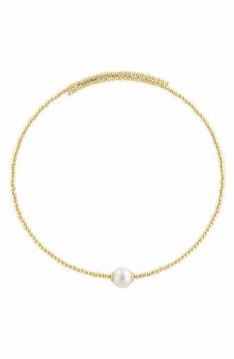 EFFY 14K Yellow Gold Plated Freshwater Pearl Pendant Necklace