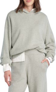 Favorite Daughter The Staying In Cotton & Cashmere Hoodie