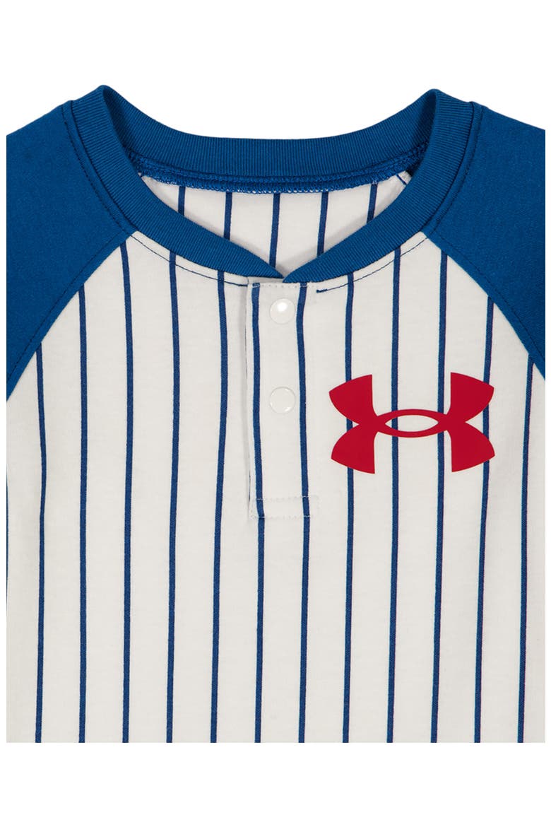 Baseball Romper, Alternate, color, VARSITY BLUE