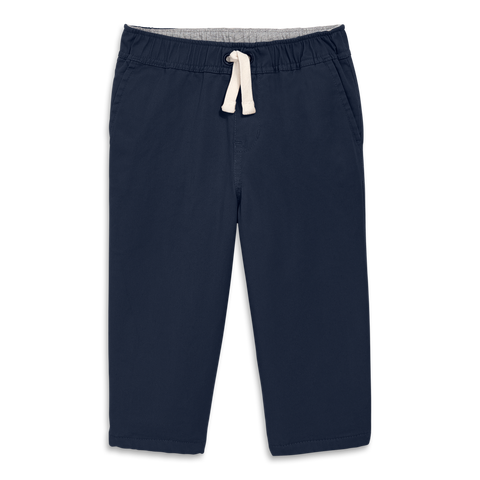 Baby Lined Stretch Chino Drawstring Pant