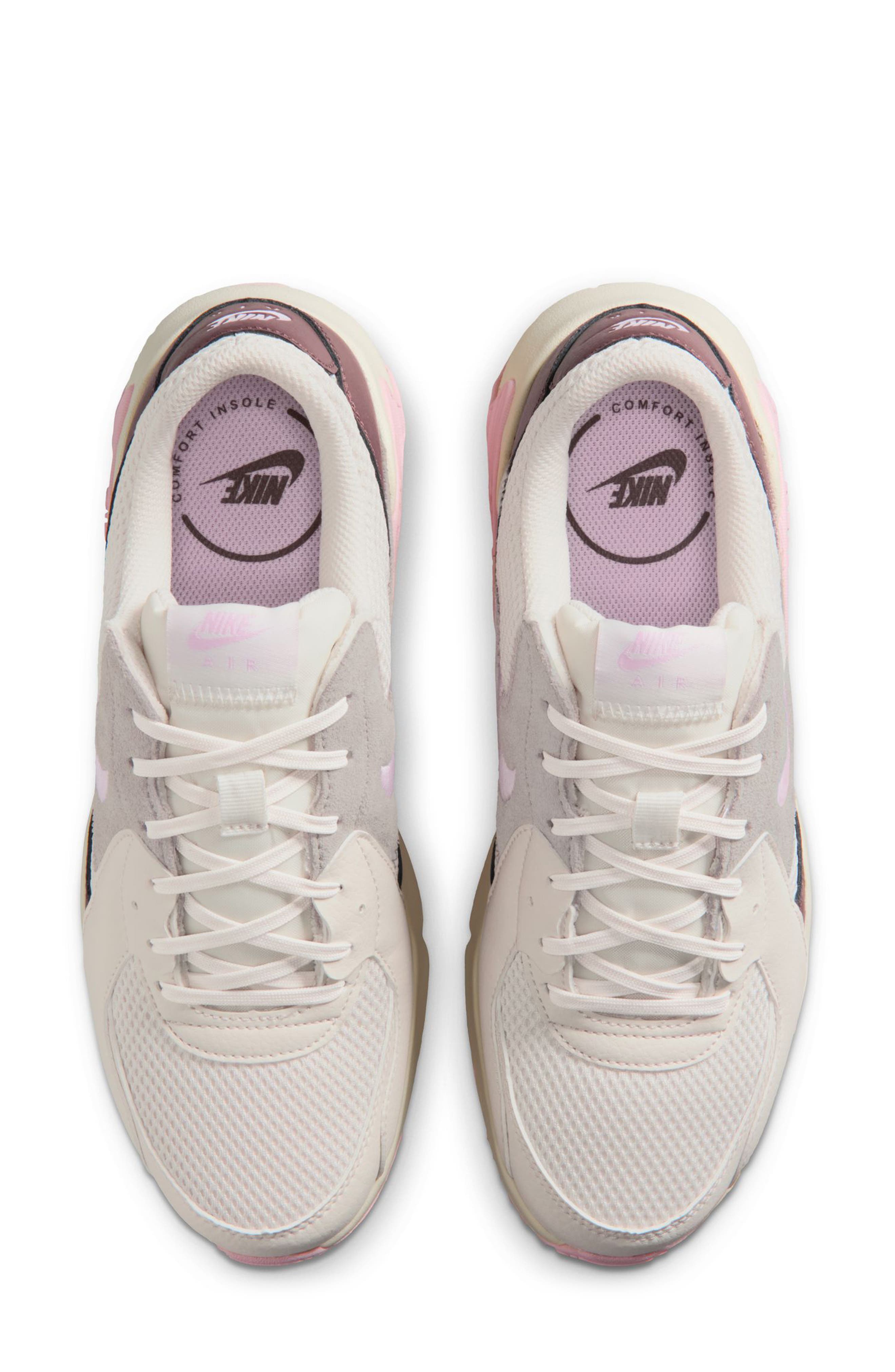 Air Max Excee Sneaker, Alternate, color, PHANTOM/ PINK FOAM