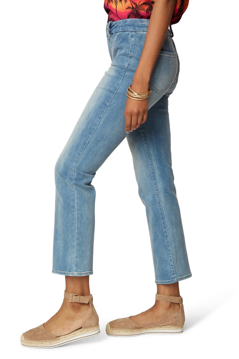 Marilyn Braided Belt Loop Jeans, Alternate, color, CLEAN COHEED