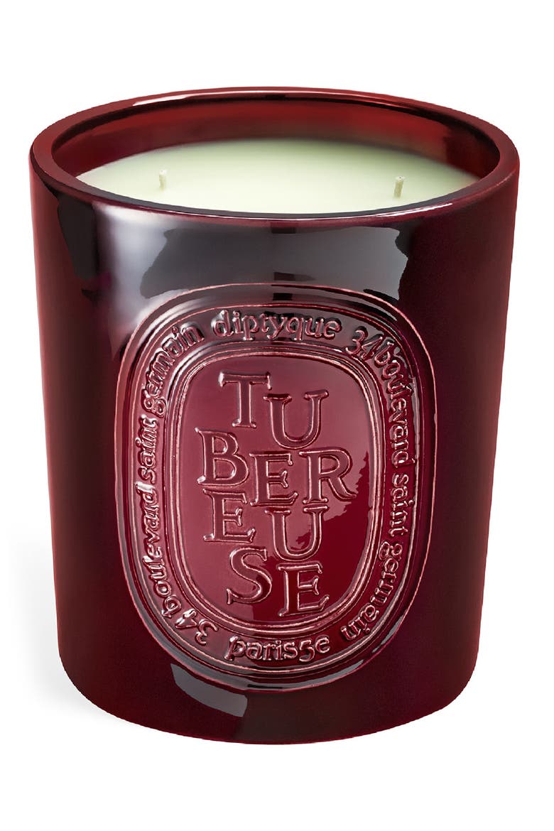 Tubéreuse (Tuberose) Large Scented Candle, Alternate, color, RED VESSEL