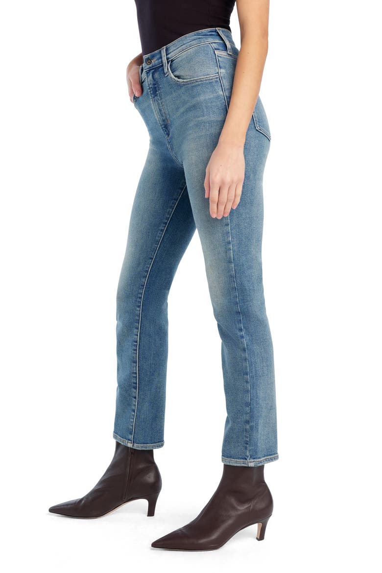 The Valentina Super High Waist Bootcut Jeans, Alternate, color, GRAMERCY