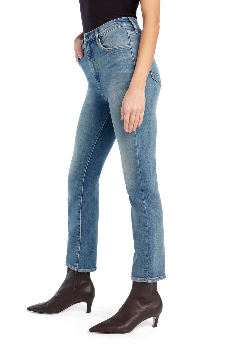 Favorite Daughter The Valentina Super High Waist Bootcut Jeans, Alternate, color, Gramercy
