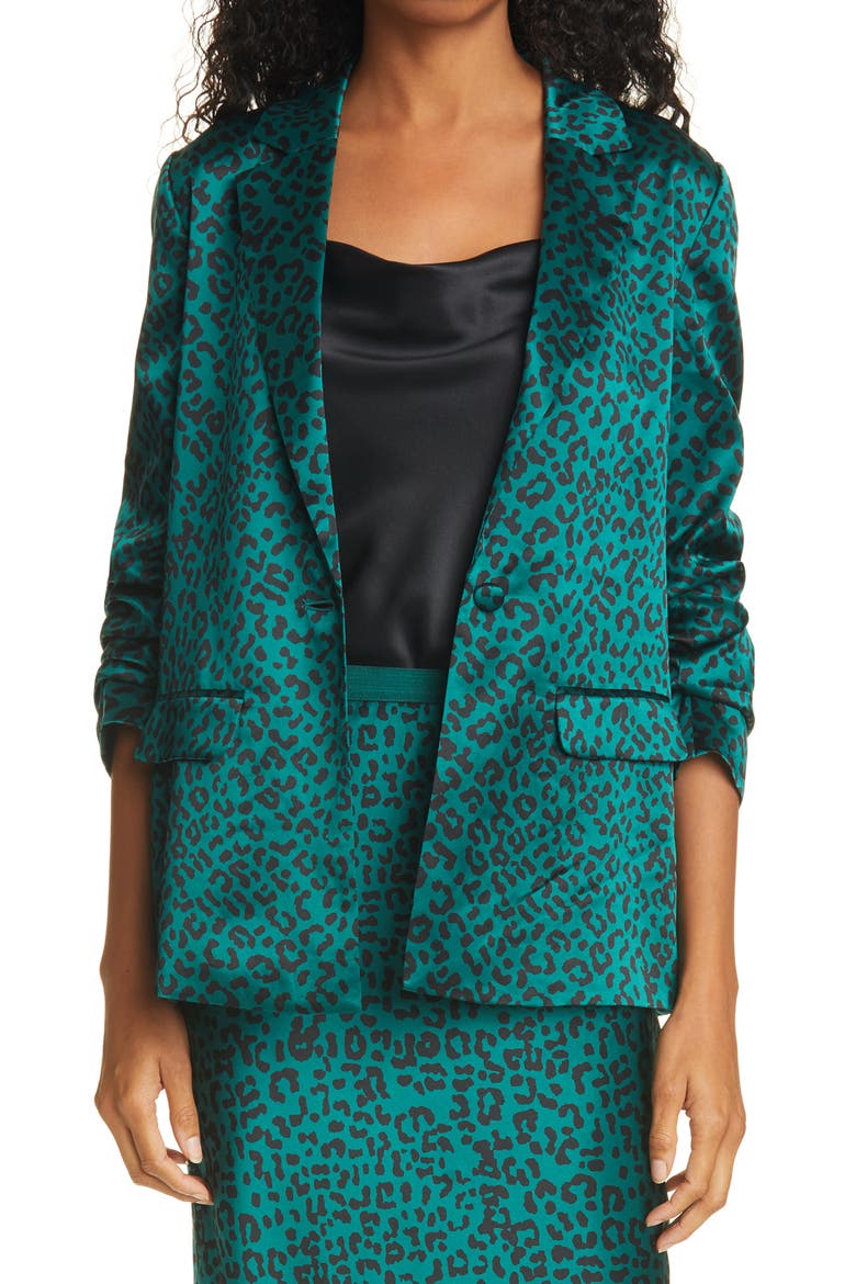Ollie Emerald Leopard Jacket, Main, color, EMERALD LEOPARD