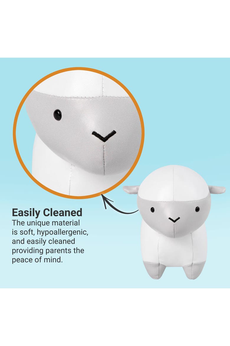 Musical Animals - Sheep, Plush Baby Music Box, Nursery Toy, Alternate, color, White