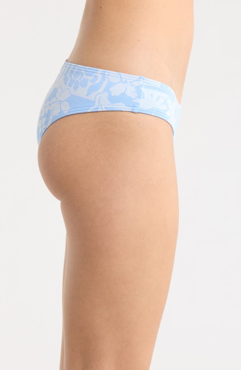 Rip Curl Pacific Coast Cheeky Bikini Bottoms, Alternate, color, Sky Blue
