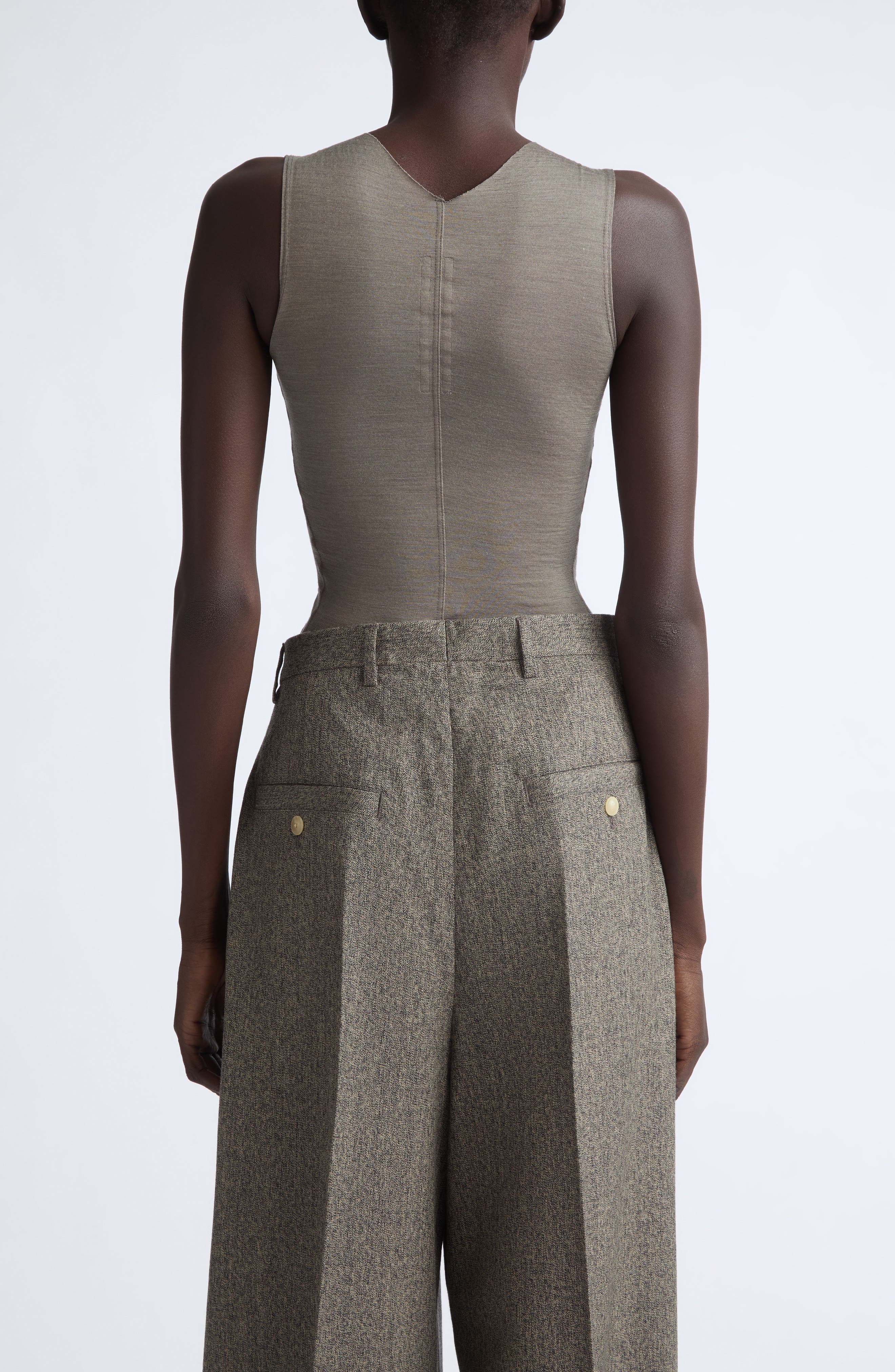 Rick Owens Temple Wool & Silk Tank (Women) | Nordstrom