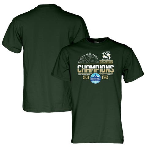 Green Sacramento State Hornets 2023 Big Sky Women’s Basketball Conference Tournament Champions T-Shirt