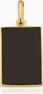 Oradina 14K Gold Tag Me Pendant Charm