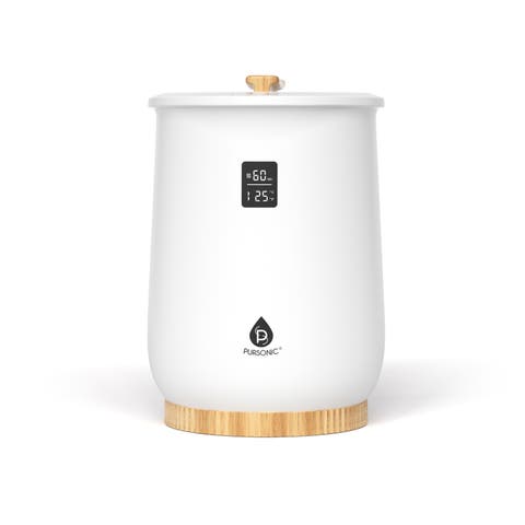 Luxury Towel Warmer with One-Touch Digital Control Panel