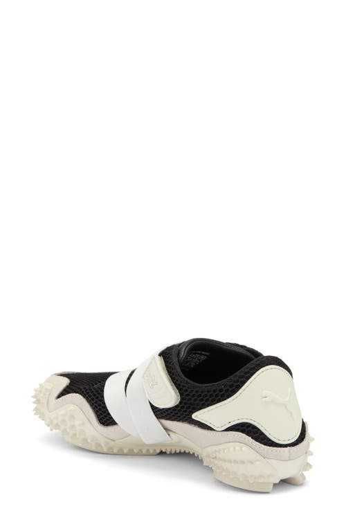 Puma Black & Gray Mostro Mesh Sneakers