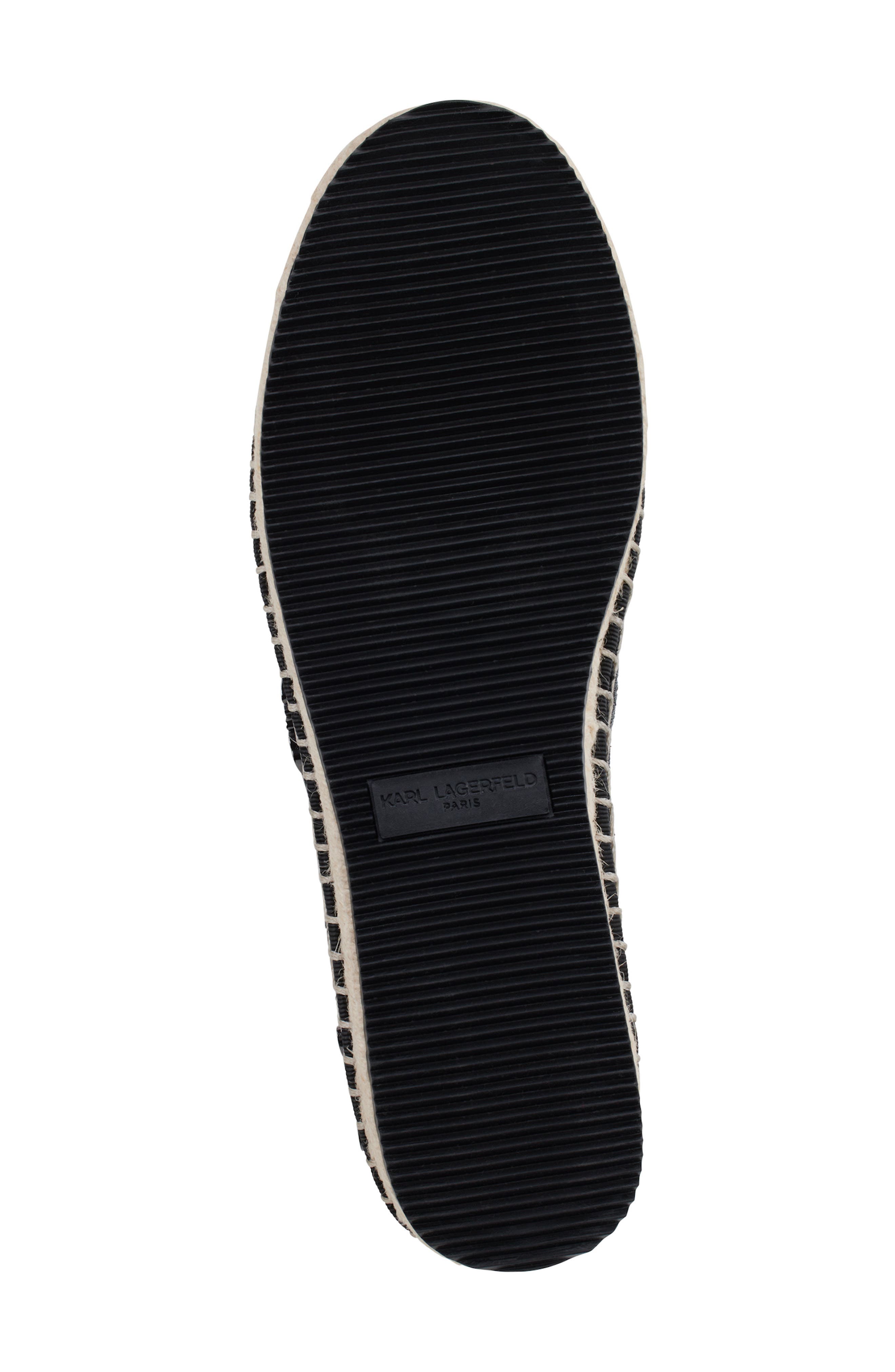 KARL LAGERFELD PARIS Michaela Espadrille Flat, Alternate, color, 