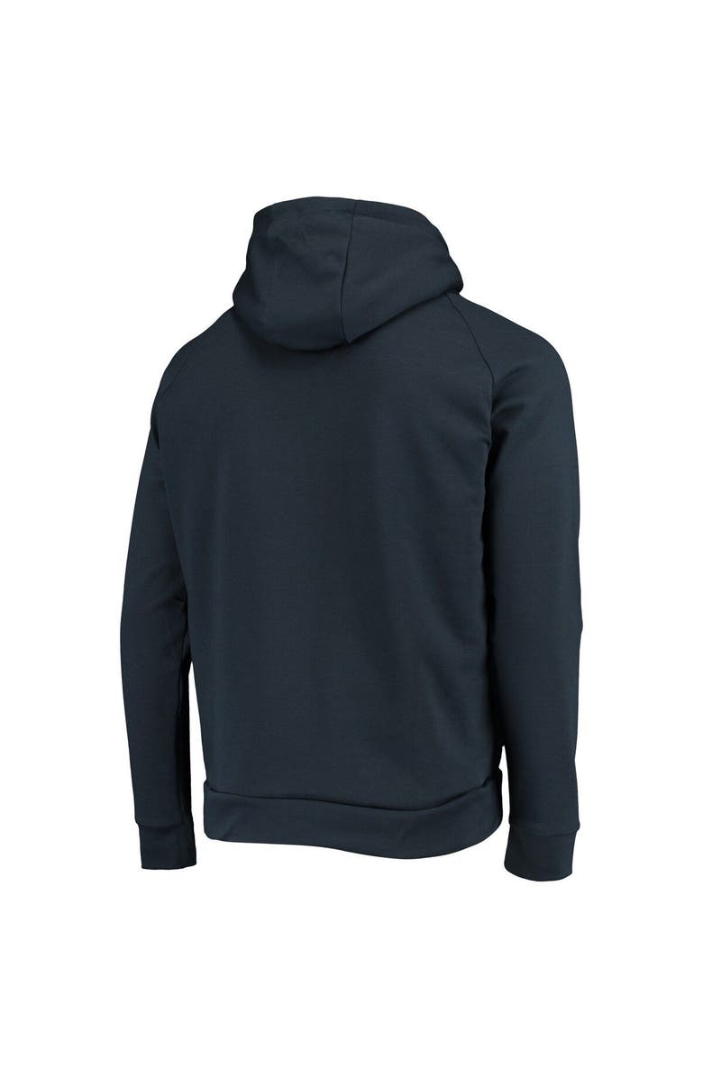 DUNBROOKE Men's Dunbrooke College Navy Seattle Seahawks Shag Tri-Blend Full-Zip Raglan Hoodie, Alternate, color, Navy