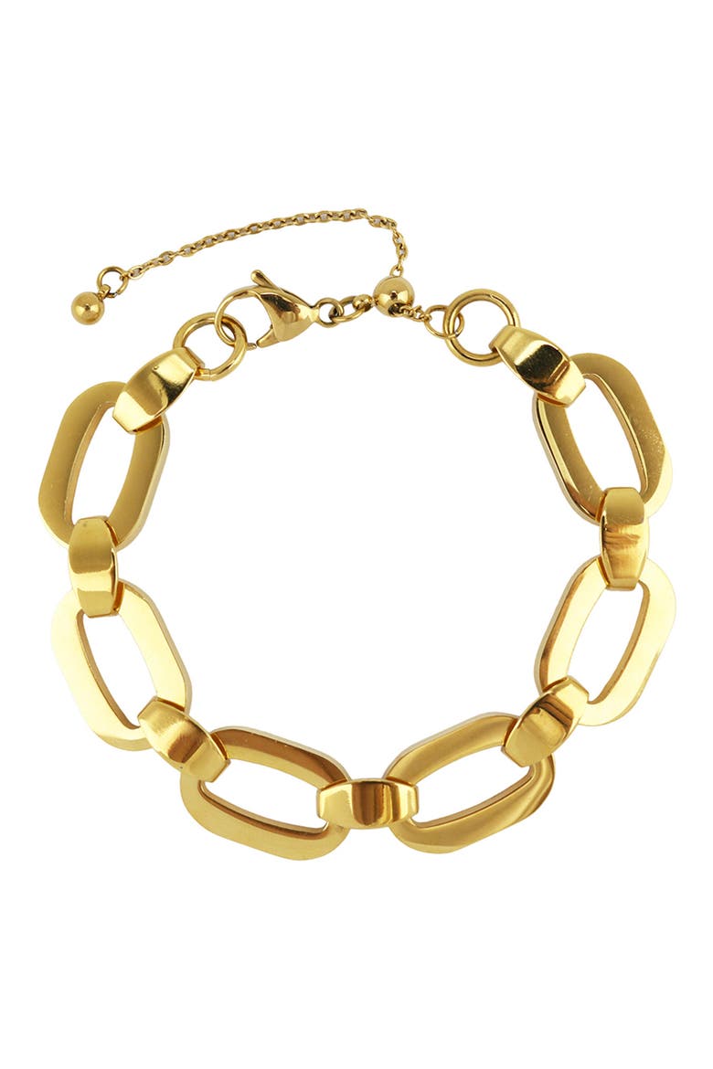 Gender Inclusive Blacke Chain Bracelet, Main, color, GOLD