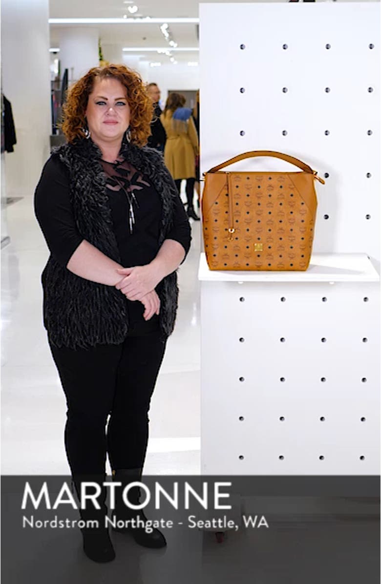 Large Klara Visetos Coated Canvas Hobo, sales video thumbnail