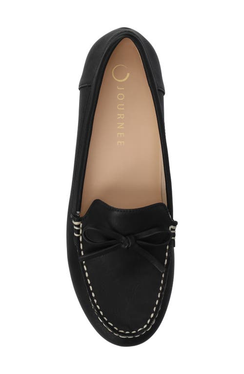Journee Collection Journee Womens Novella Medium And Wide Width Driving Loafer In Black