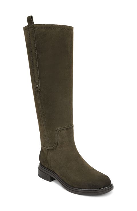 Olive Knee High Boot