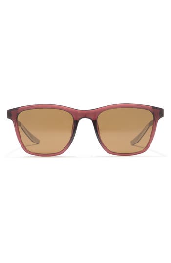 Nike 53mm Stint Rectangle Sunglasses In Pueblo Brown