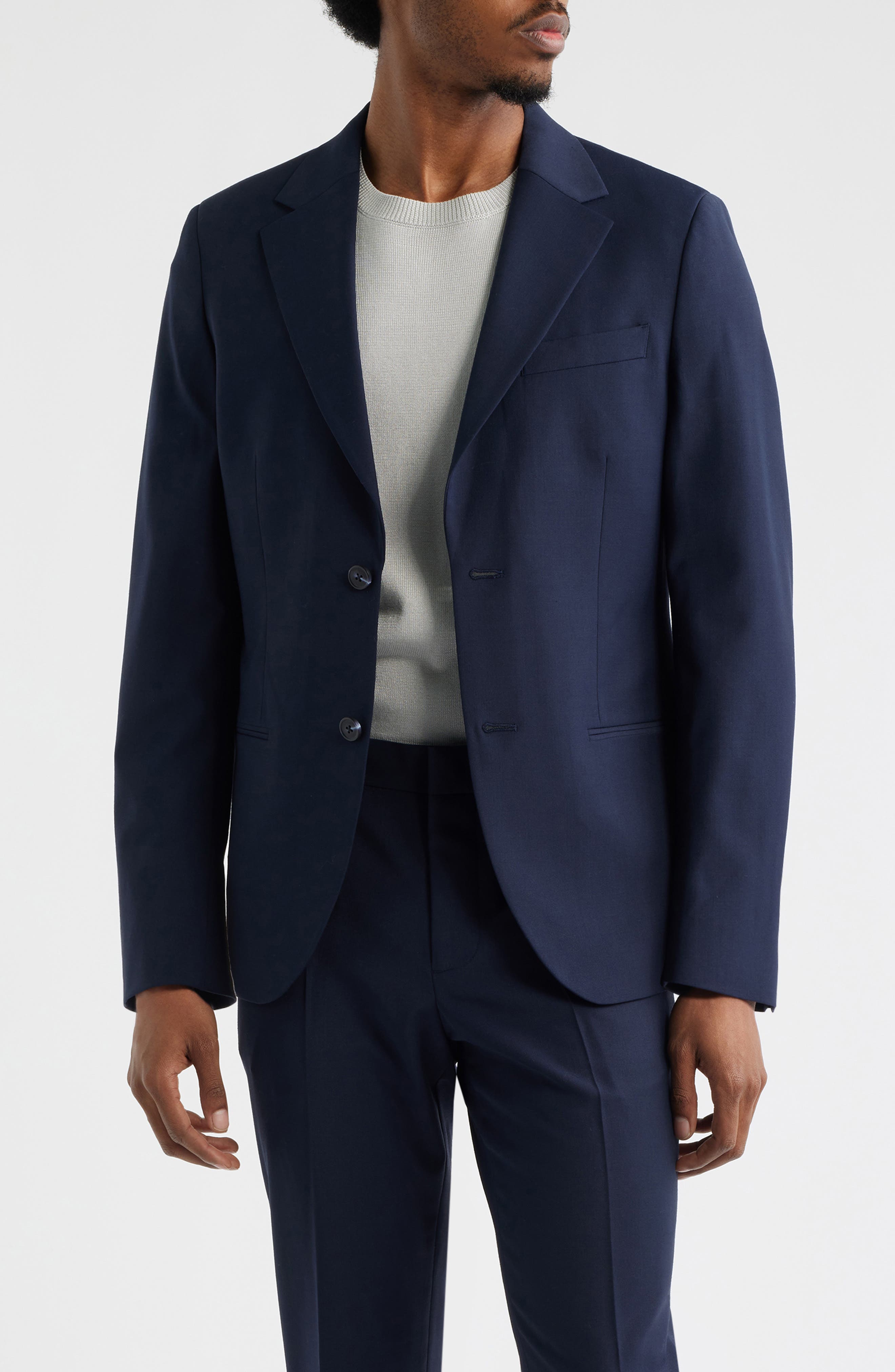 Skinny Fit Black Suit Jacket - image 4