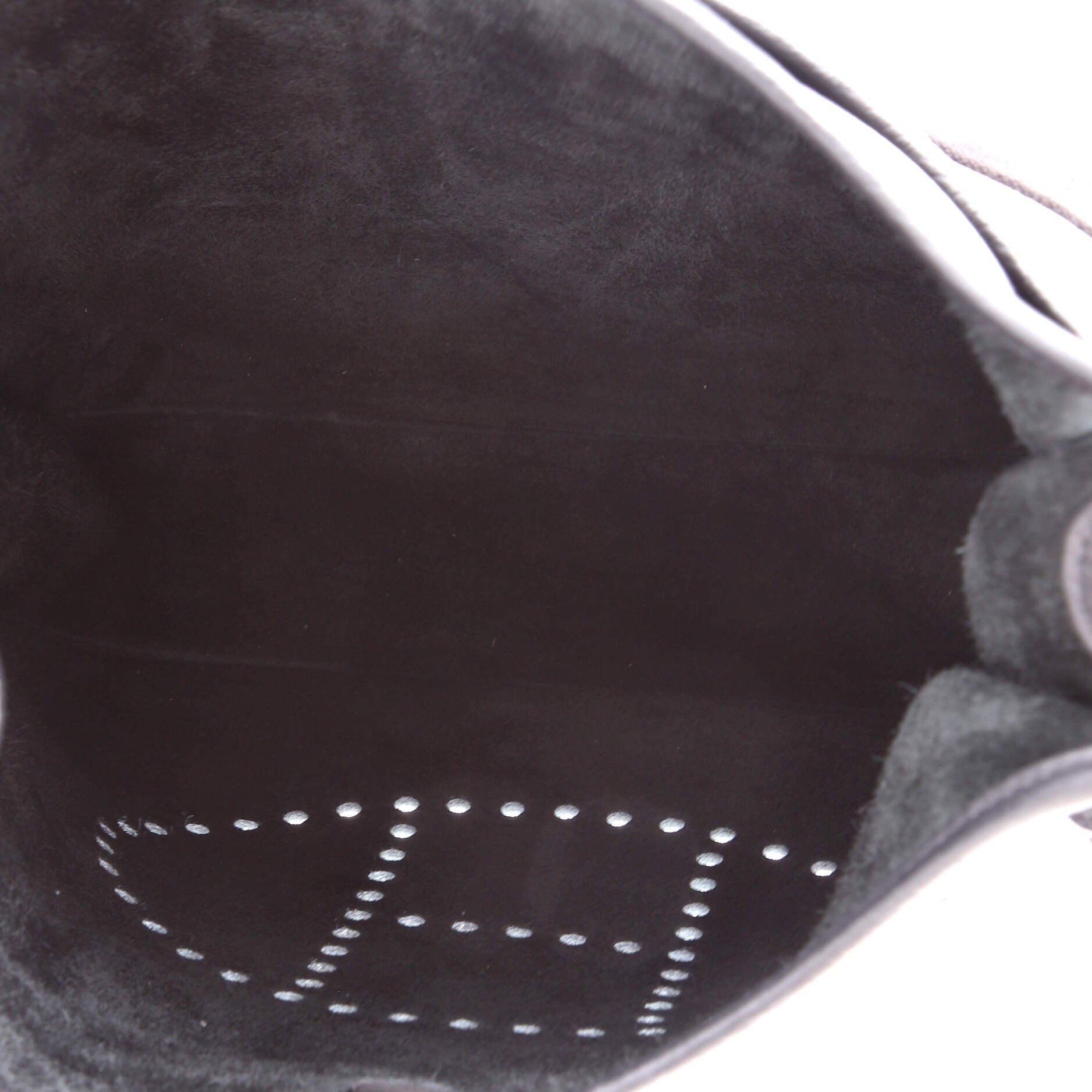 Pre-Owned Hermes Evelyne Bag Gen III Clemence PM, Alternate, color, Noir