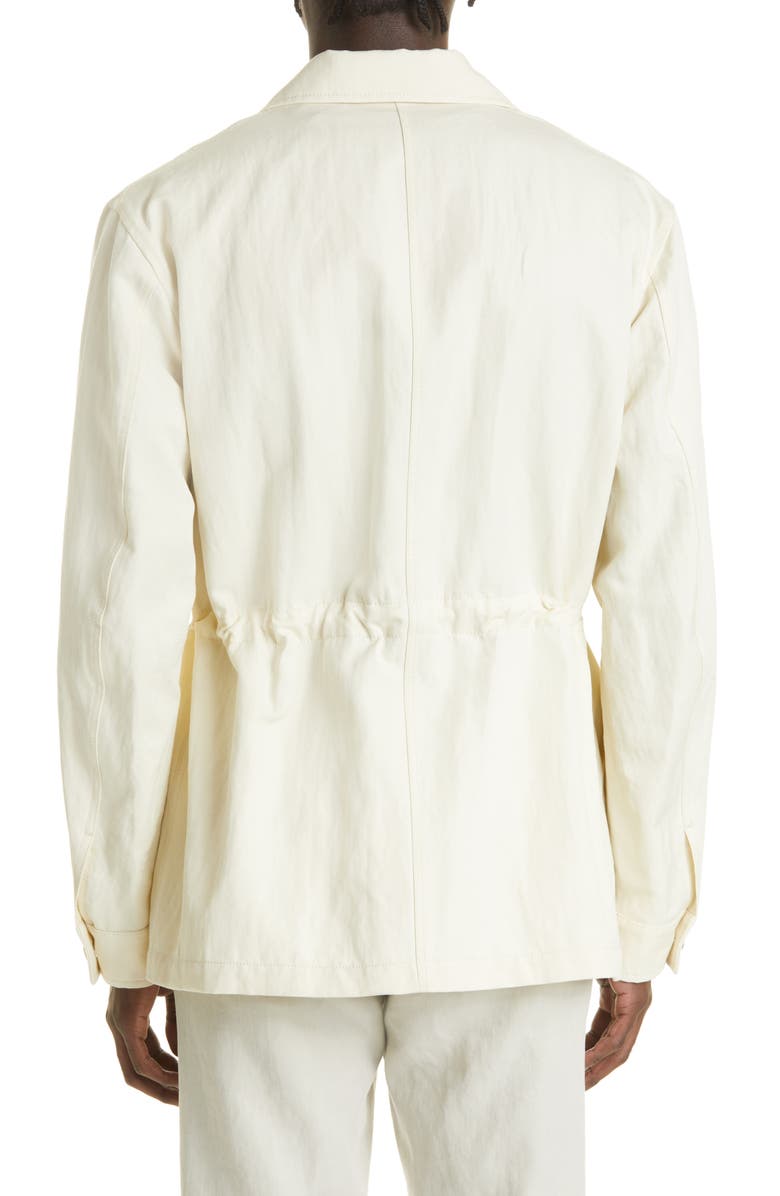 Loro Piana Men's Mojave Cotton & Linen Safari Jacket, Alternate, color, 