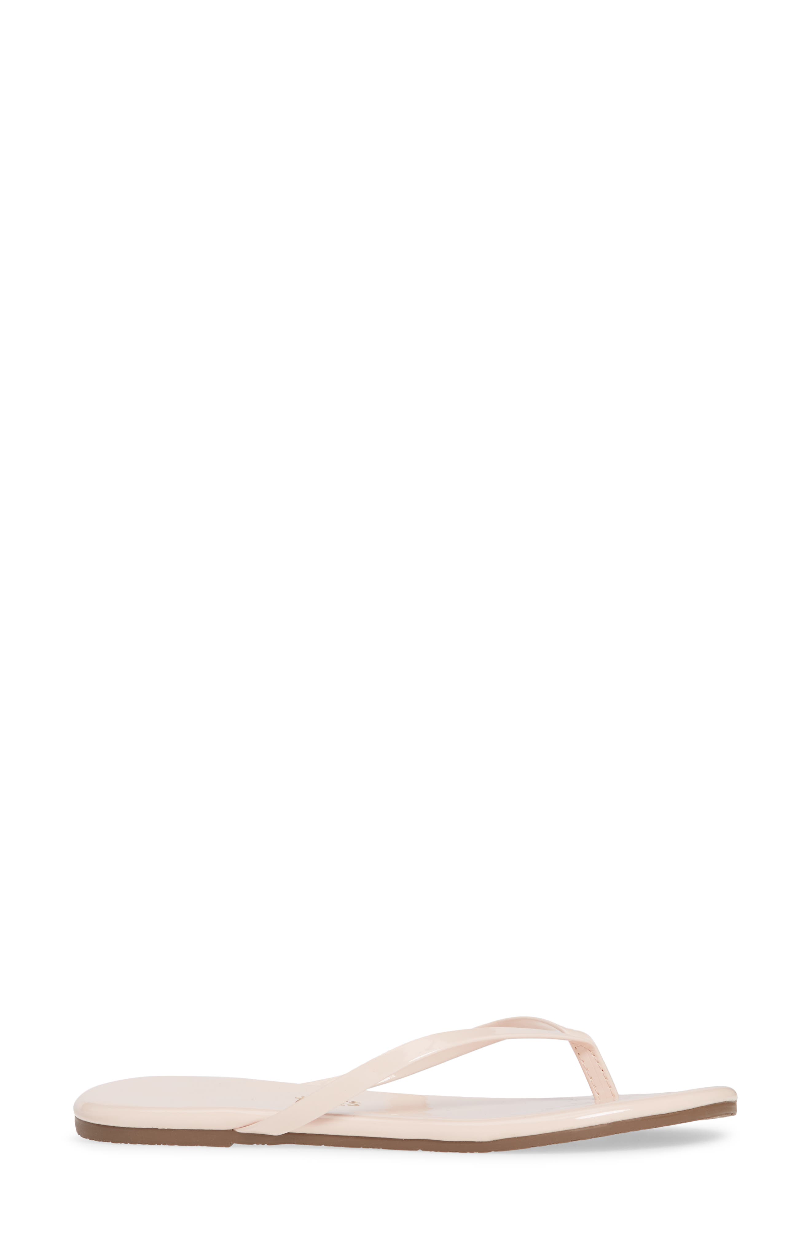 'Glosses' Flip Flop, Alternate, color, WHIPPED CREAM