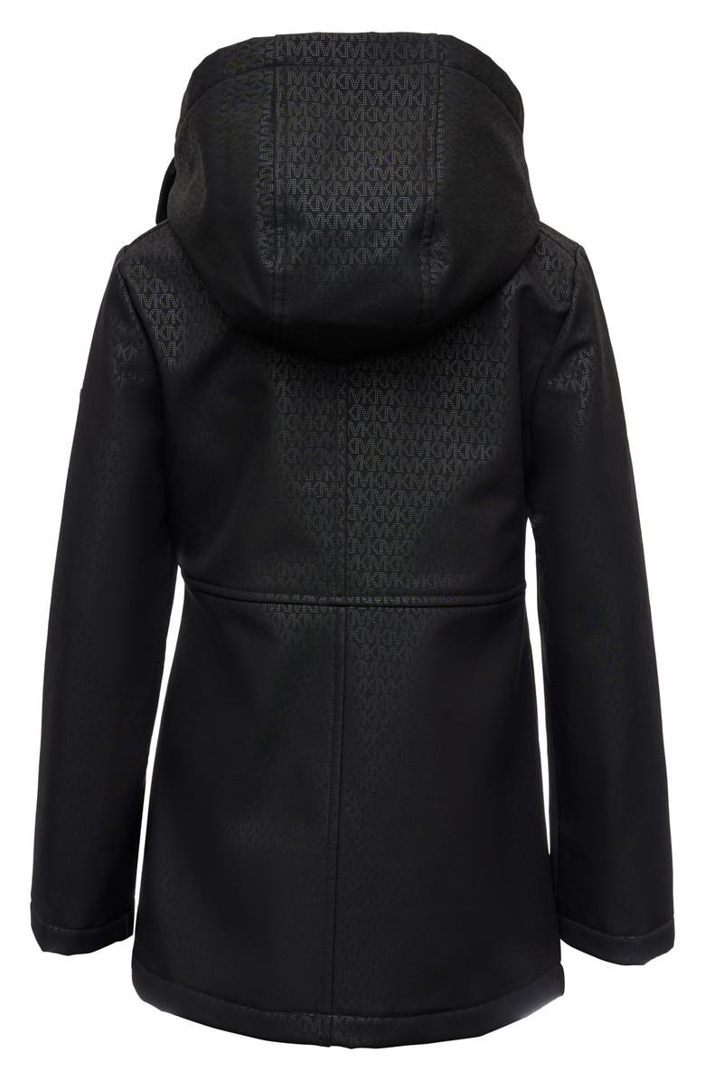 Michael Kors Kids' Soft Shell Zip Jacket with Hood, Alternate, color,