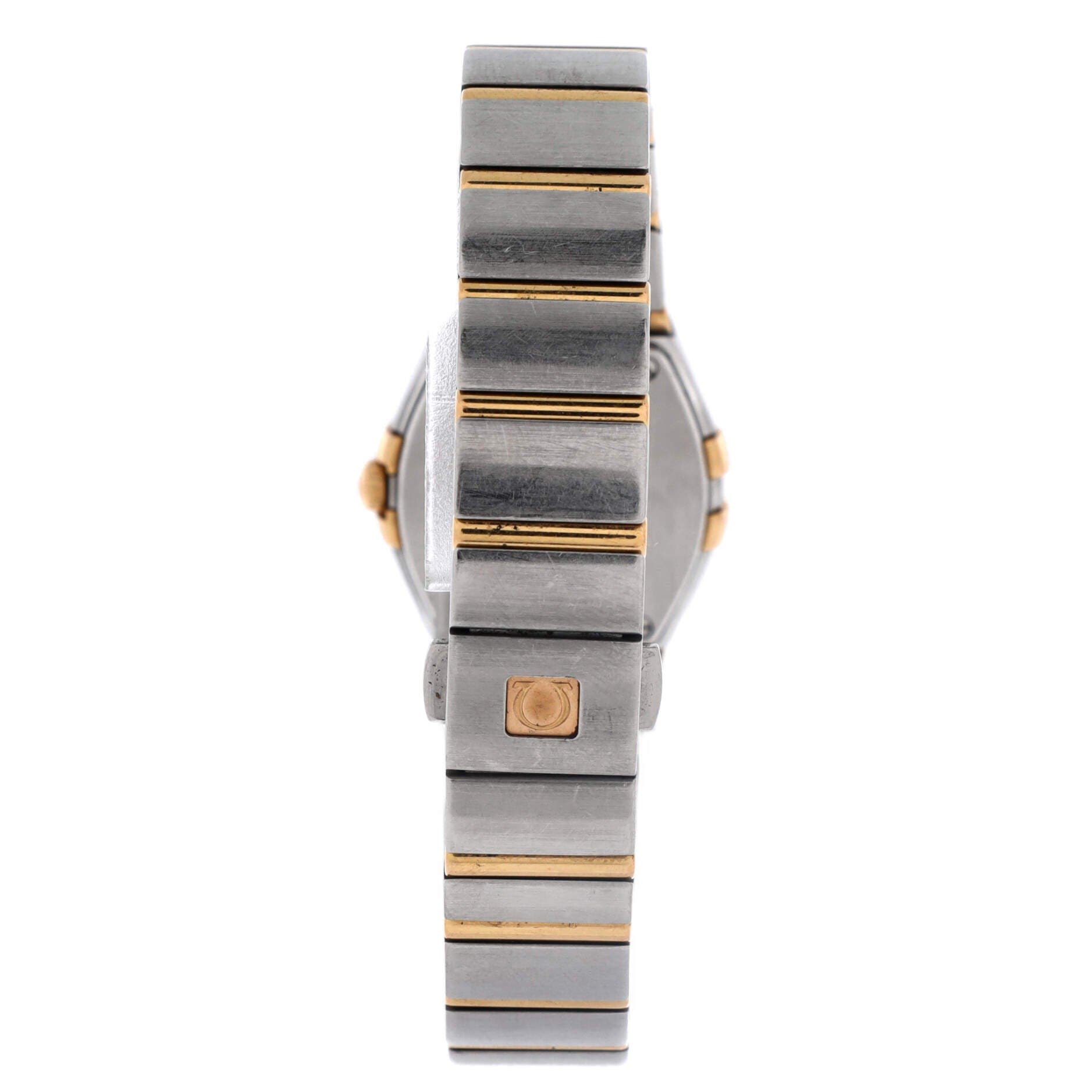 Constellation Quartz Watch Stainless Steel and Rose Gold with Diamond Bezel and Markers 30, Alternate, color, Metallic Silver