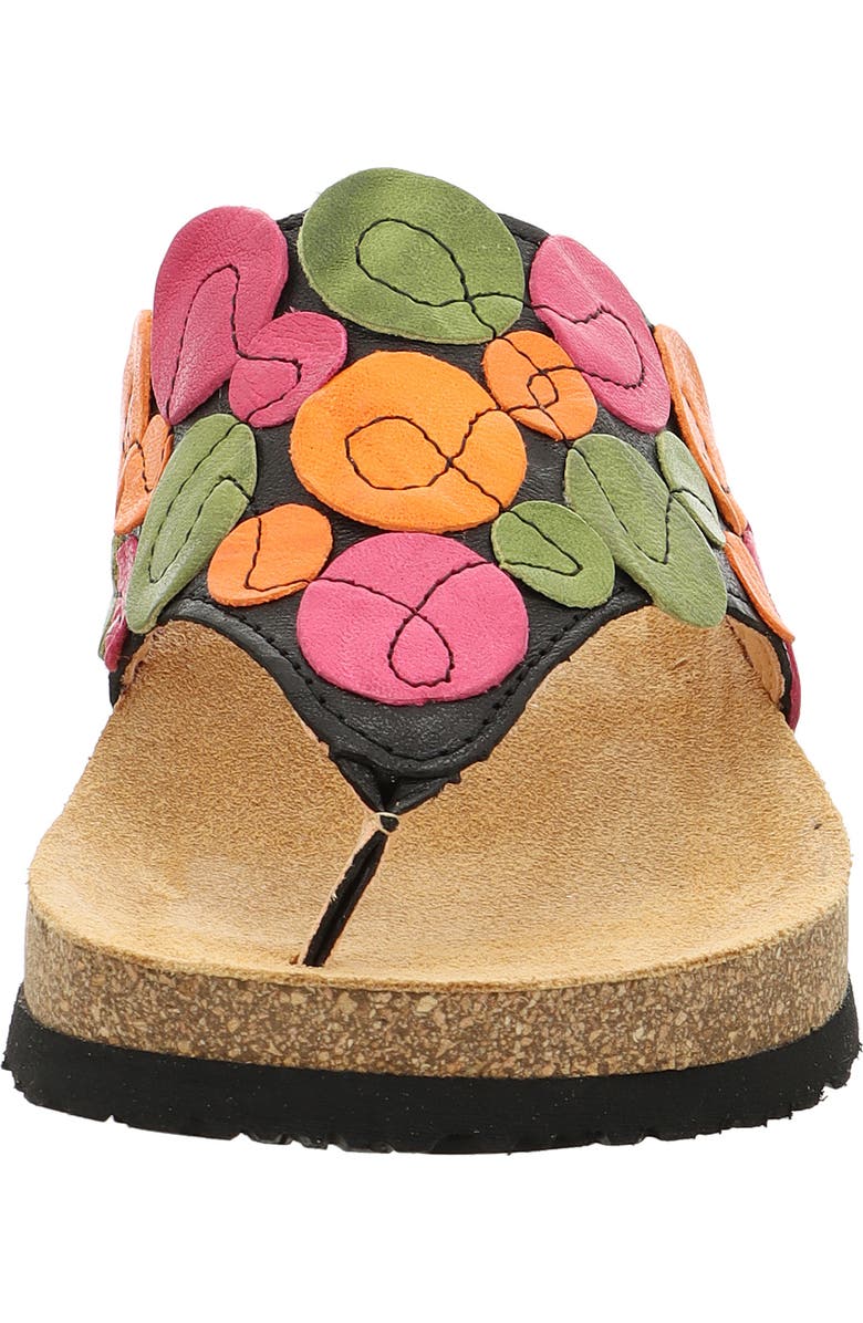 Think! Koak Dot Flip Flop, Alternate, color, Black/ Kombi