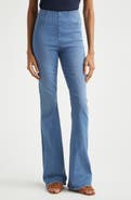 Veronica Beard Beverly Off Duty High Waist Skinny Flare Jeans