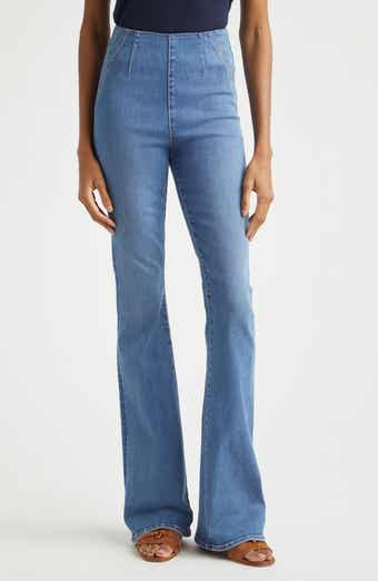 Beverly Off Duty High Waist Skinny Flare Jeans