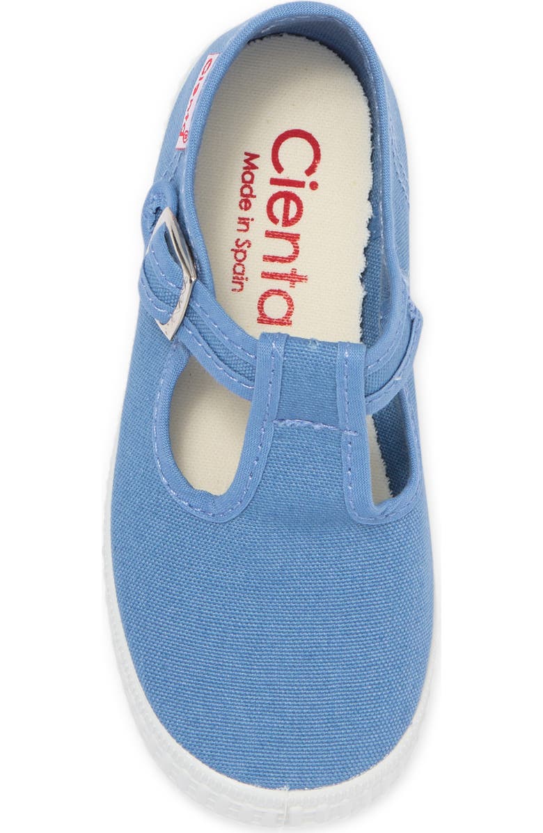 Cienta Canvas T-Strap Sneaker, Alternate, color,