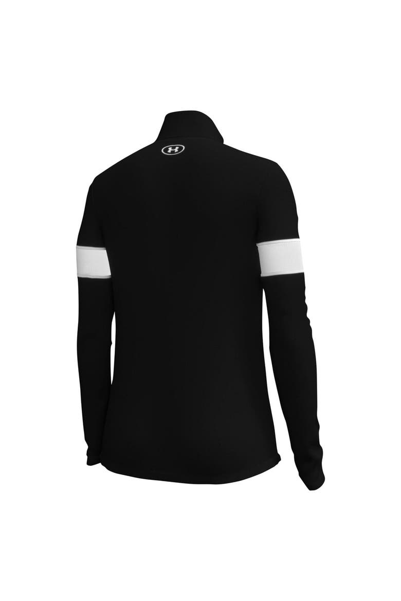 Women's Under Armour Black Maryland Terrapins Gameday Challenger Quarter-Zip Top, Alternate, color, Black