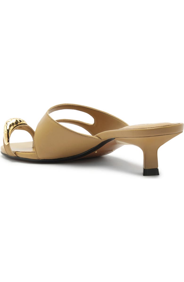 Schutz Elliote Kitten Heel Slide Sandal, Alternate, color, Fig