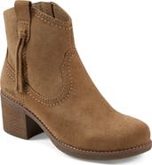 Earth® Irene Block Heel Zip Bootie