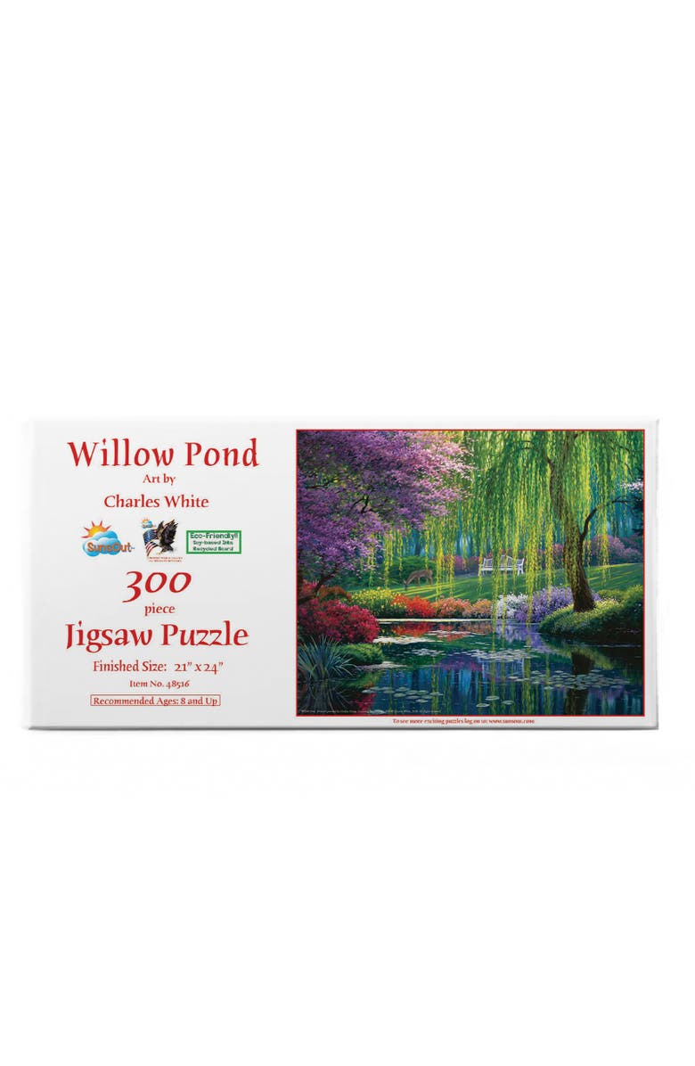 Sunsout Willow Pond 300 piece Jigsaw Puzzle for Adults, Alternate, color, Multicolor