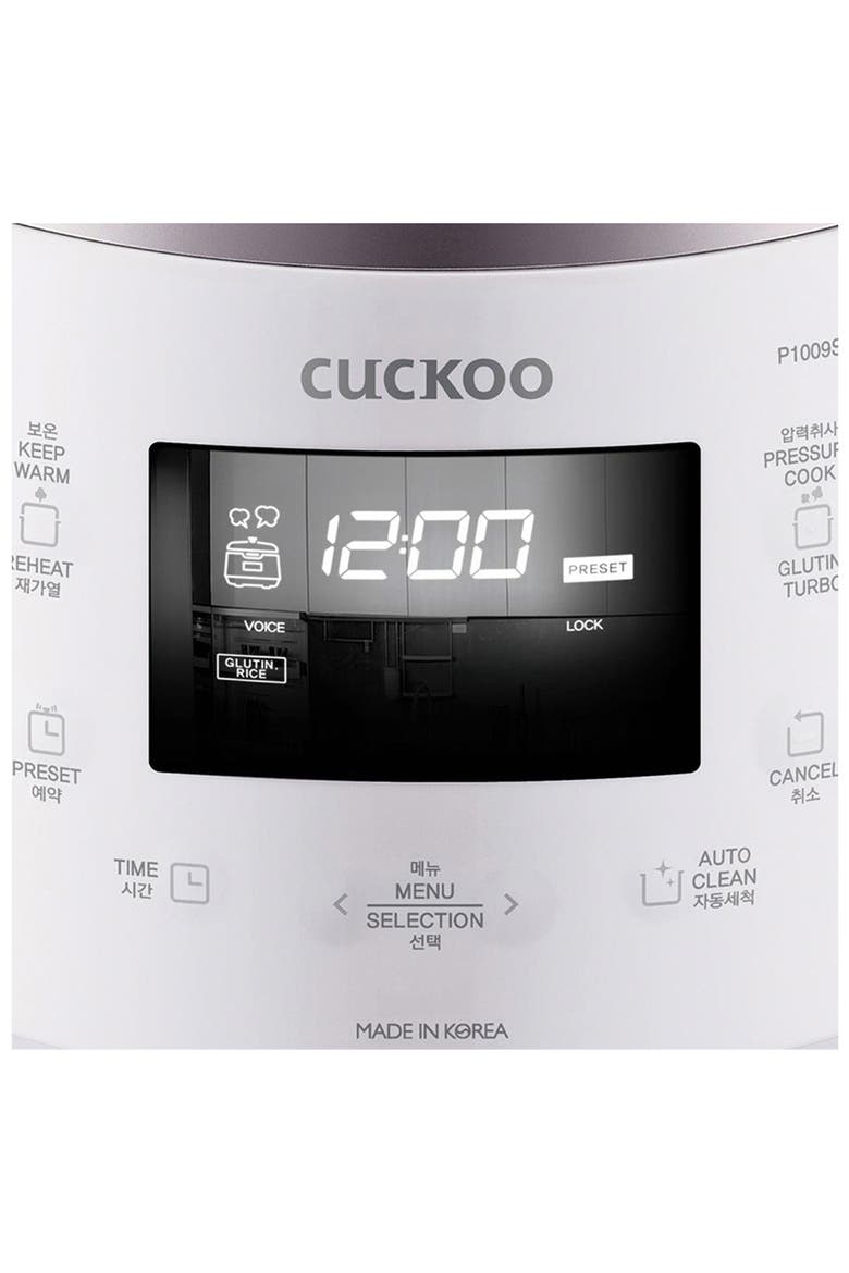 10-Cup Heating Pressure Rice Cooker, Alternate, color, WHITE