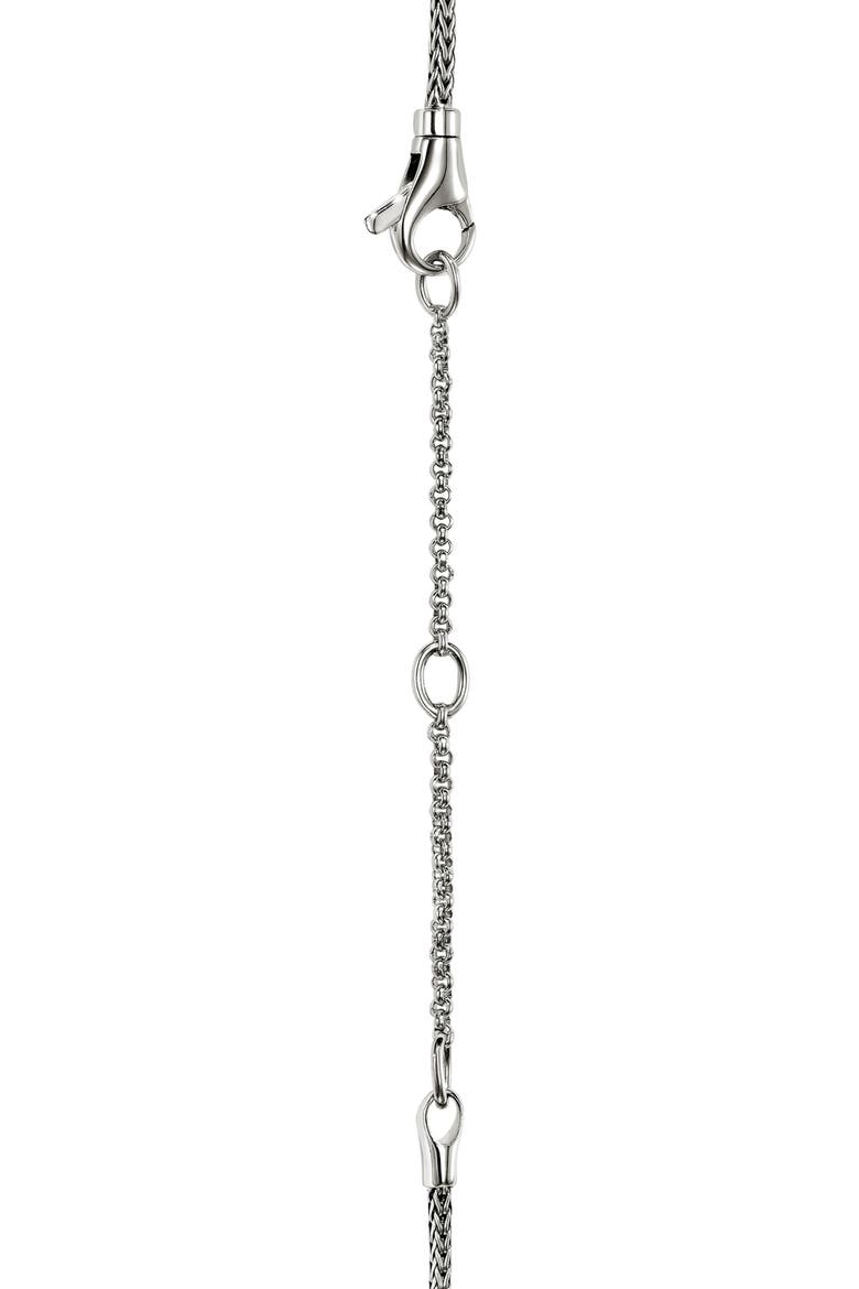 Icon Sterling Silver Pendant Necklace, Alternate, color, SILVER