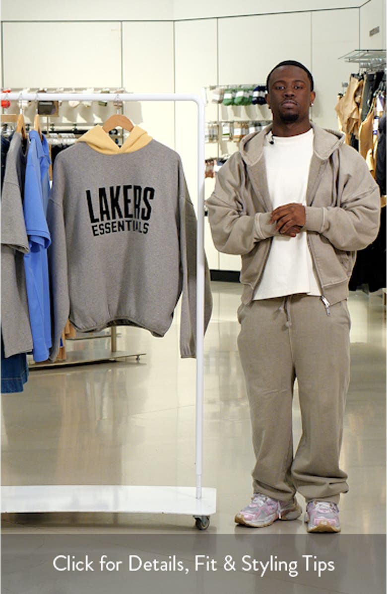 x NBA Los Angeles Lakers Graphic Hoodie, sales video thumbnail