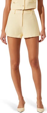 ASTR the Label Eaton Tweed Shorts