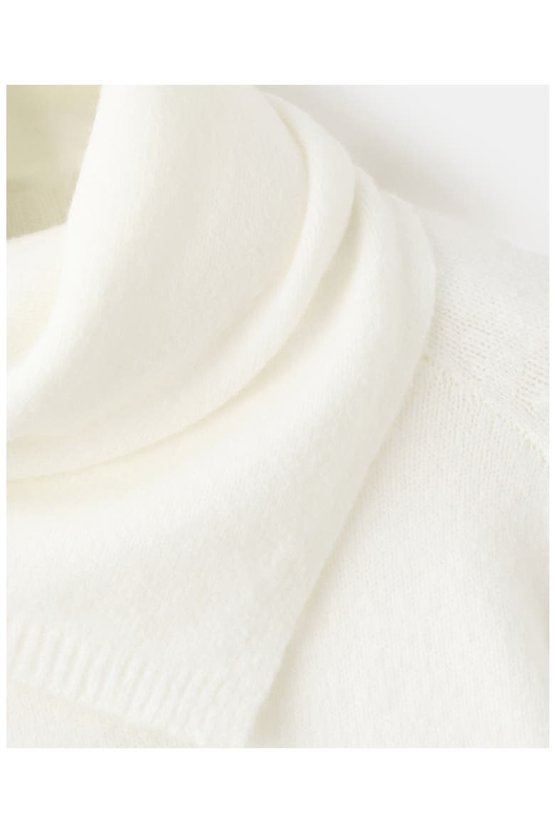 Scarf Sweater, Alternate, color, ECRU