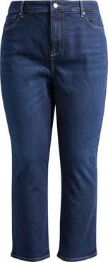 NYDJ Marilyn High Waist Ankle Straight Leg Jeans