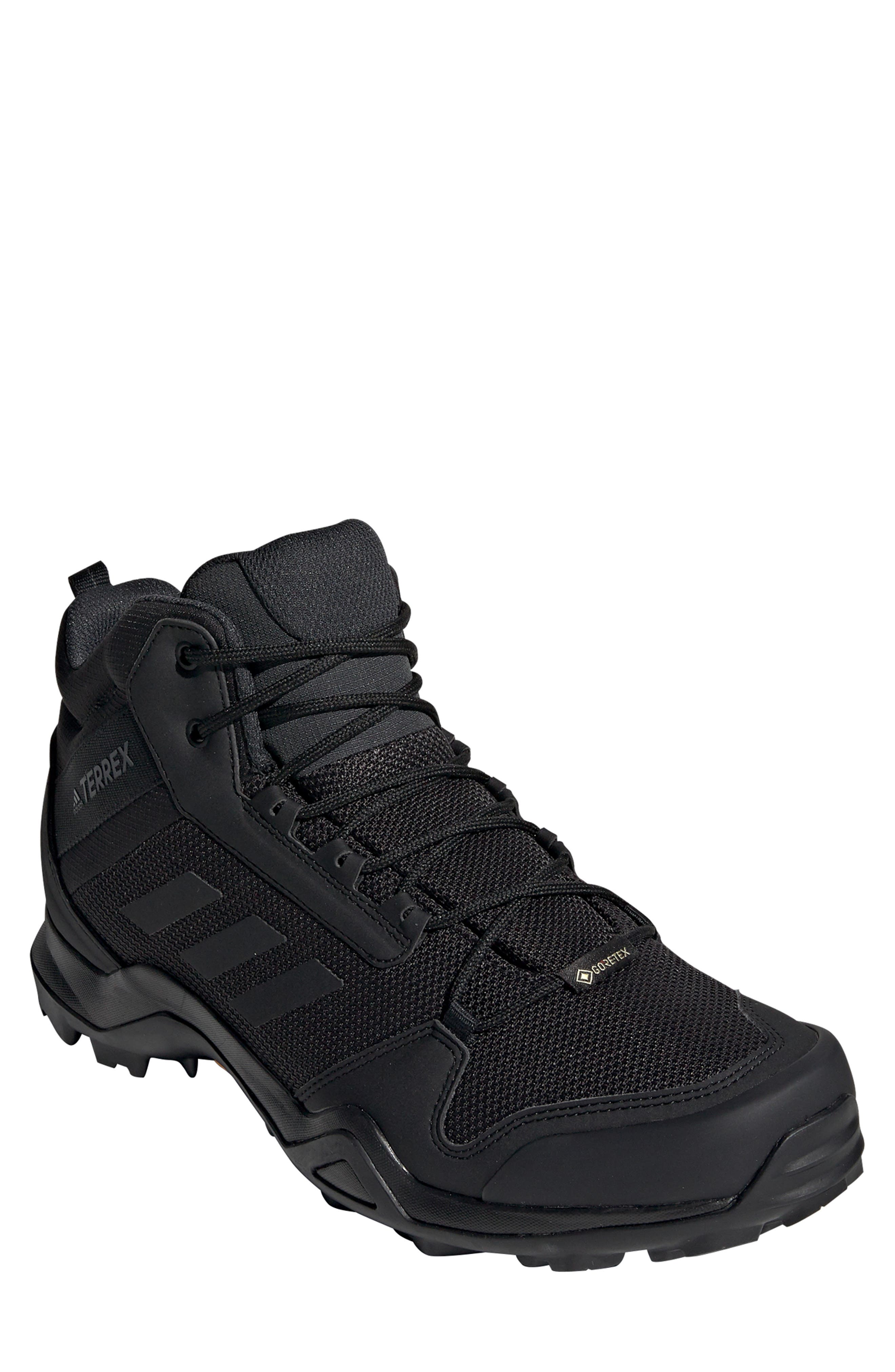 adidas AX3 Mid Gore-Tex<sup>®</sup> Waterproof Hiking Shoe, Main, color, 