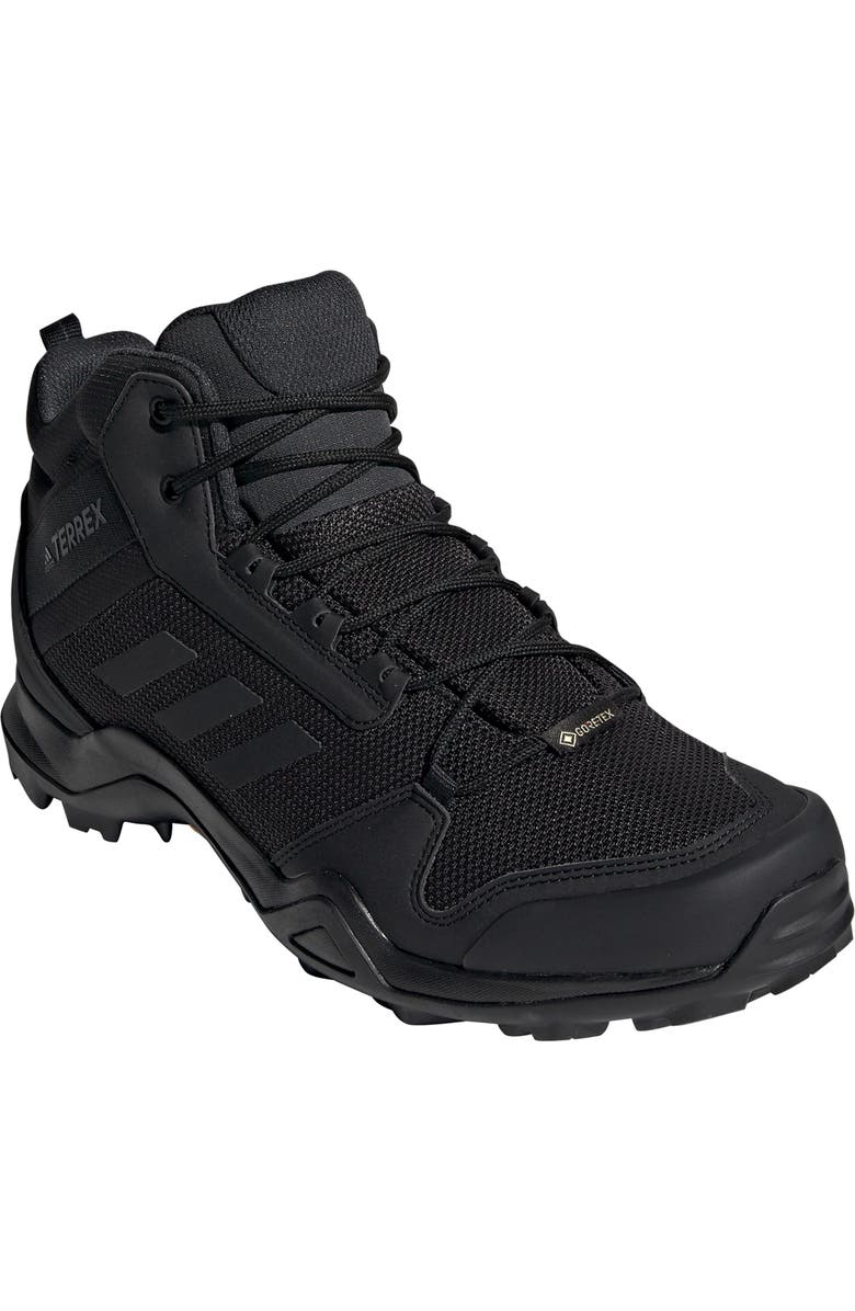 adidas AX3 Mid Gore-Tex<sup>®</sup> Waterproof Hiking Shoe, Main, color,
