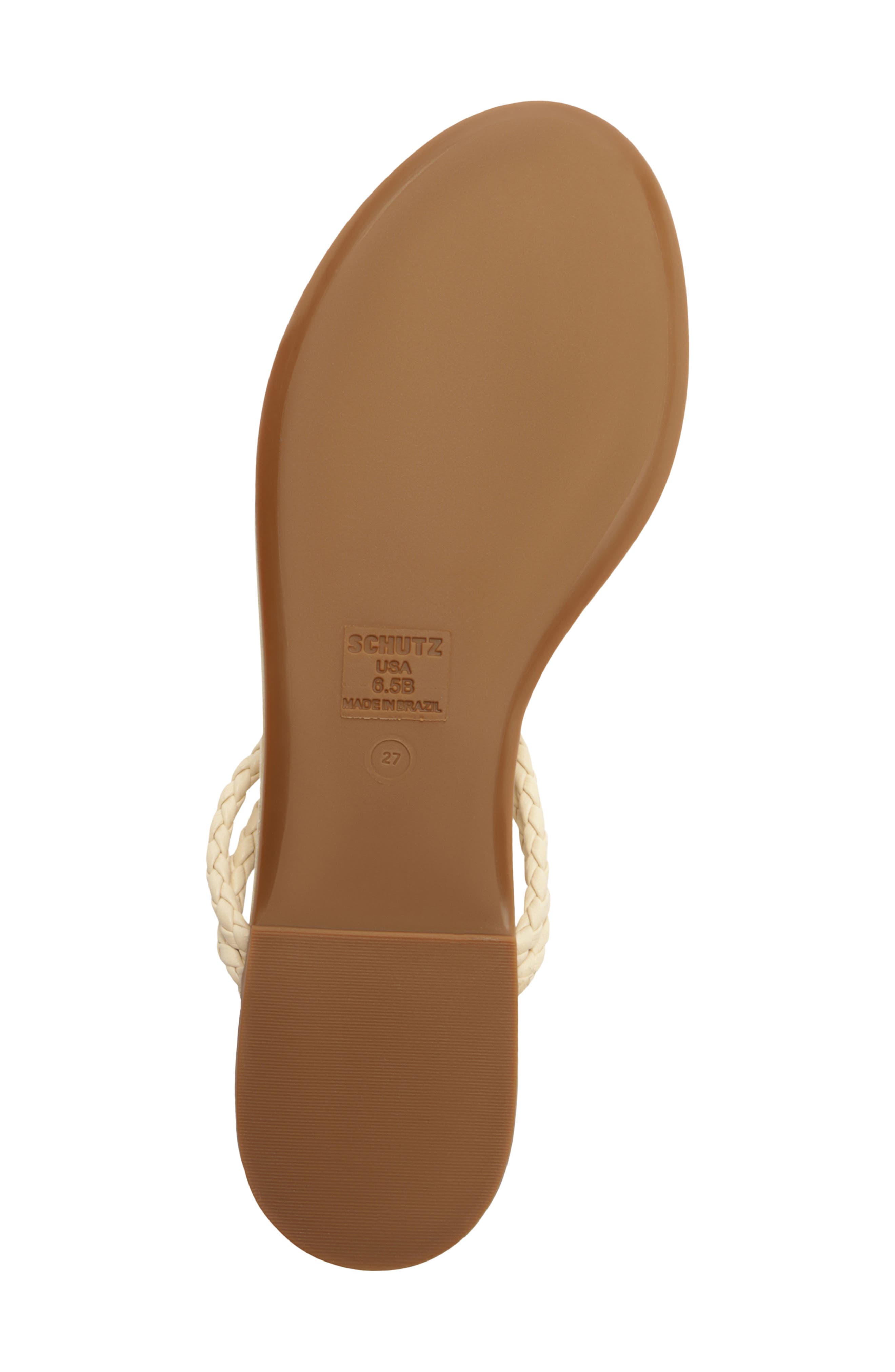 Cordelia Braided Strap Sandal, Alternate, color, EGG SHELL