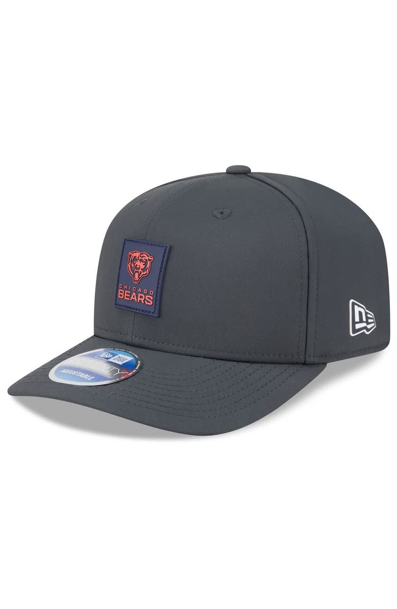 New Era Men's New Era Charcoal Chicago Bears 2025 Sideline Cold Weather 9SEVENTY Adjustable Hat, Main, color, Charcoal