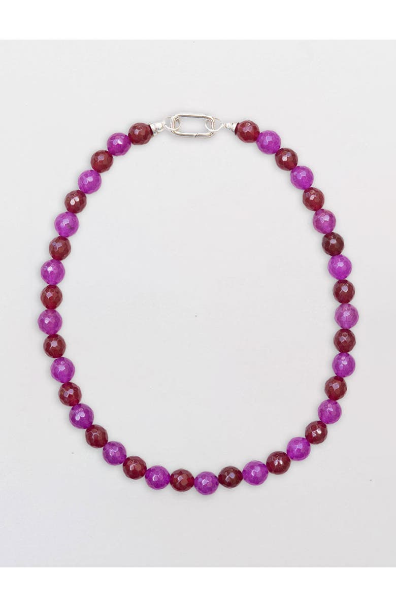 By Lilla Violet Necklace, Main, color, Violet